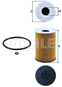 MAHLE - FILTRO Oleo
