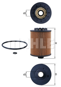 MAHLE - FILTRO Oleo