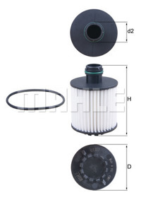 MAHLE - FILTRO Oleo