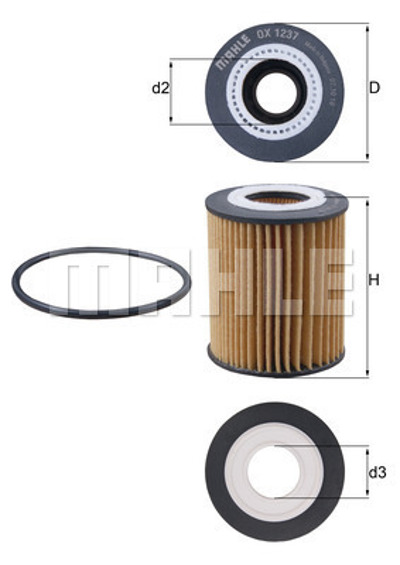 MAHLE - FILTRO Oleo