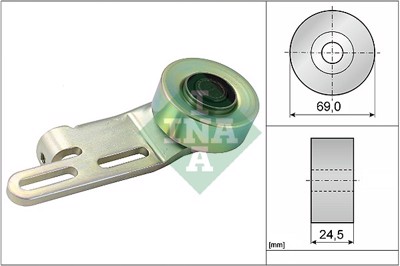 INA - ROLAMENTO Tensor Ext.