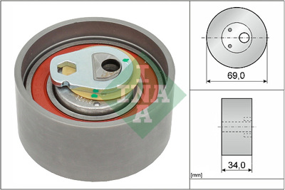 INA - ROLAMENTO Tensor VKM12390