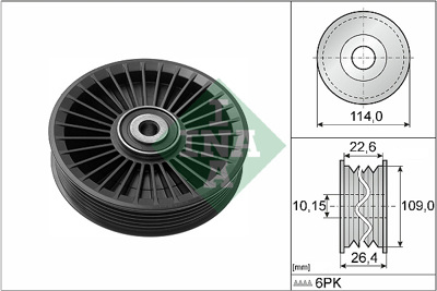 INA - ROLAMENTO Tensor Ext. VKM3501