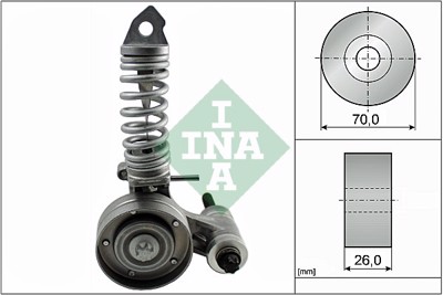 INA - ROLAMENTO Tensor Ext. VKM3501