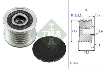 INA - ROLAMENTO Altern. VKM03820