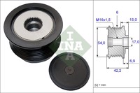 INA - ROLAMENTO Altern.