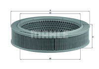 MAHLE - FILTRO Ar
