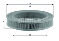 MAHLE - FILTRO Ar