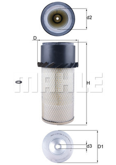 MAHLE - FILTRO Ar