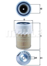 MAHLE - FILTRO Ar