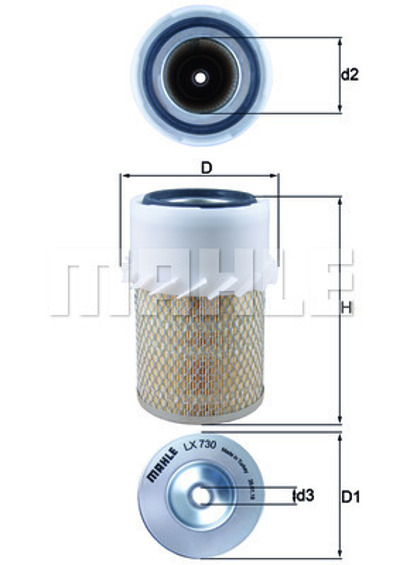 MAHLE - FILTRO Ar