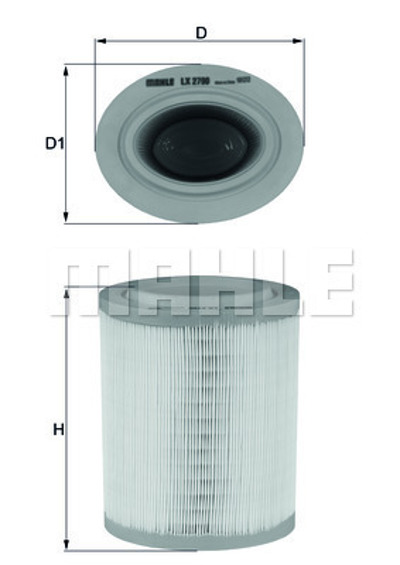 MAHLE - FILTRO Ar