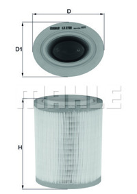 MAHLE - FILTRO Ar