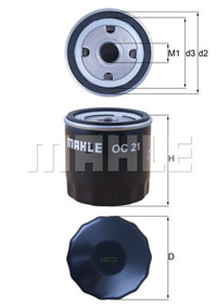 MAHLE - FILTRO Oleo