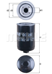 MAHLE - FILTRO Oleo