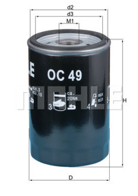 MAHLE - FILTRO Oleo
