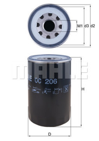 MAHLE - FILTRO Oleo