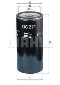 MAHLE - FILTRO Oleo