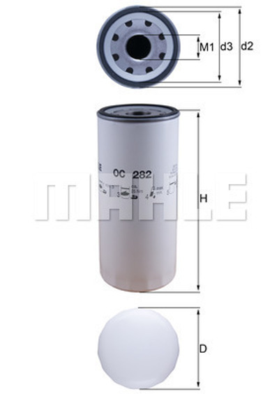 MAHLE - FILTRO Oleo