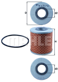 MAHLE - FILTRO Oleo