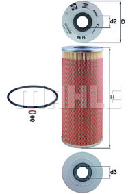 MAHLE - FILTRO Oleo