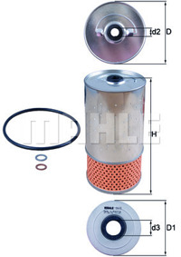 MAHLE - FILTRO Oleo