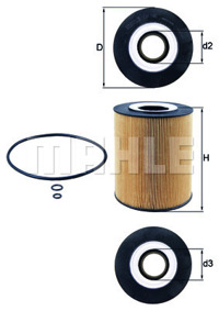 MAHLE - FILTRO Oleo