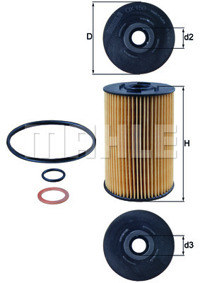 MAHLE - FILTRO Oleo