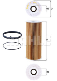 MAHLE - FILTRO Oleo