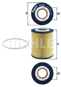 MAHLE - FILTRO Oleo