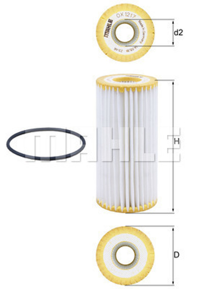 MAHLE - FILTRO Oleo