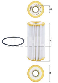 MAHLE - FILTRO Oleo