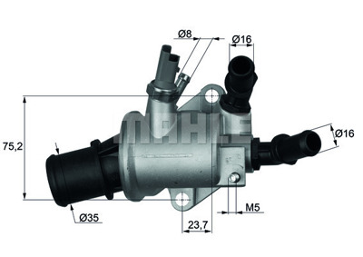 MAHLE - TERMOSTATO 6978.88