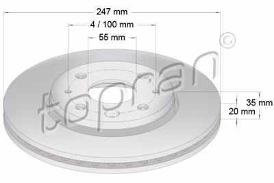 TOP - DISCO Travao DF4469