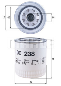 MAHLE - FILTRO Oleo