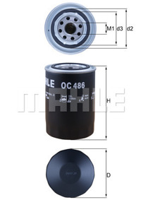 MAHLE - FILTRO Oleo