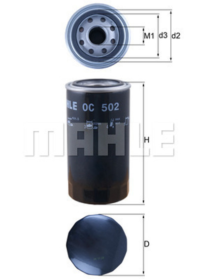 MAHLE - FILTRO Oleo