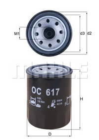 MAHLE - FILTRO Oleo