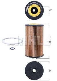 MAHLE - FILTRO Oleo