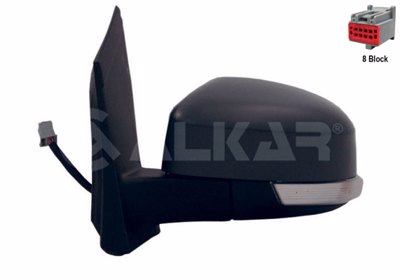 ALKAR - ESPELHO FORD FOCUS ESQ