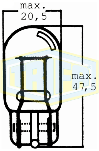 AMOLUX - LAMPADA ( 12v 21w S/Casq.