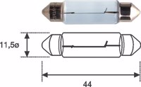 AMOLUX - LAMPADA 10W 12V   tubolar