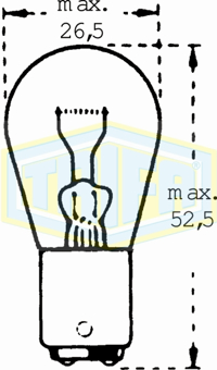 TRIFA - LAMPADA ( 12v 21w  base 2