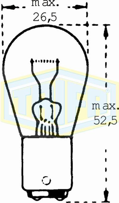 TRIFA - LAMPADA ( 12v 21w base 2