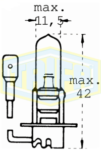 TRIFA - LAMPADA ( H3 24v 70W