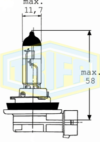 TRIFA - LAMPADA ( 12v 55w      H11