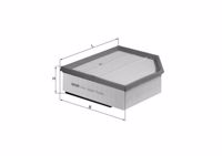 MAHLE - FILTRO Ar