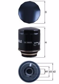 MAHLE - FILTRO Oleo