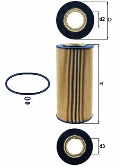 MAHLE - FILTRO Oleo