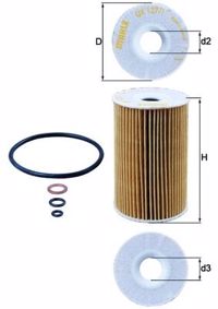 MAHLE - FILTRO Oleo